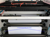 Machine automatique de découpage de rebobinage de rouleau de papier de caisse enregistreuse