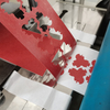 Machine de découpe d'étiquettes à lit plat en aluminium d'usine